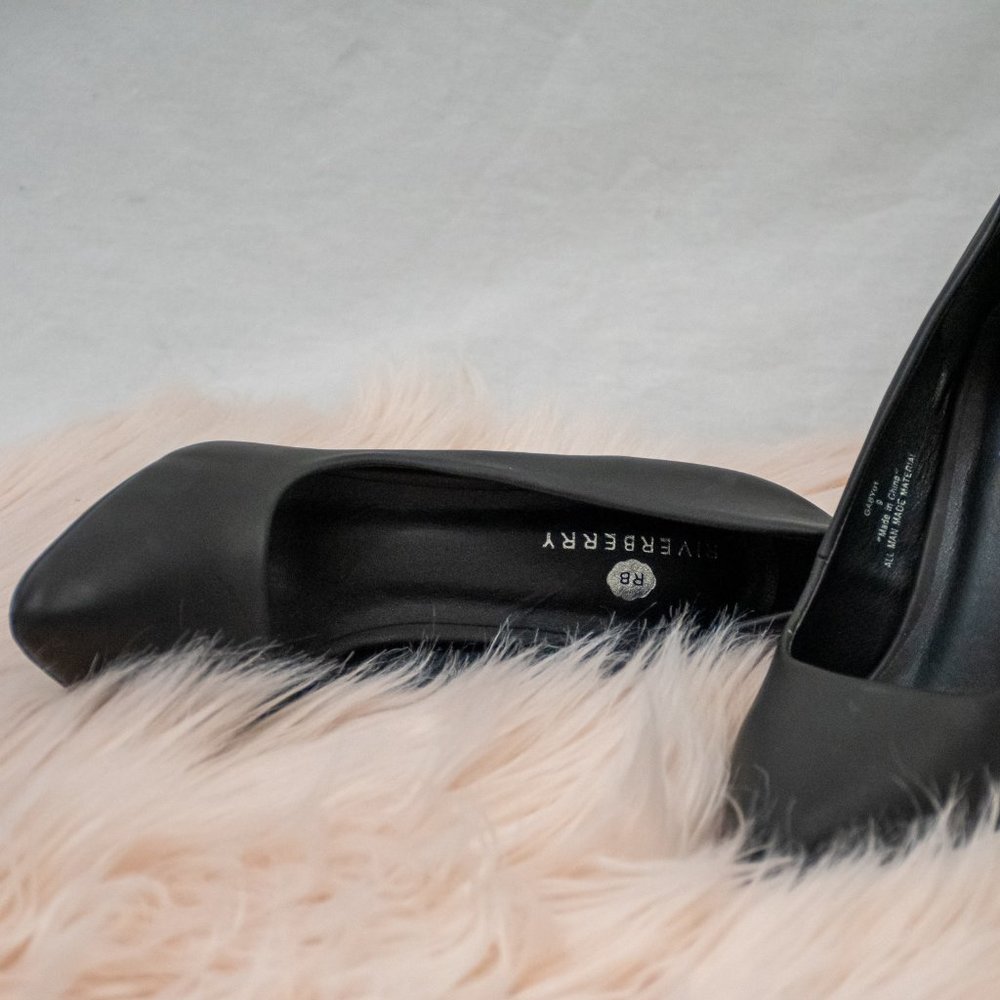 Riverberry, Size 9 GABY01, Black High Heels